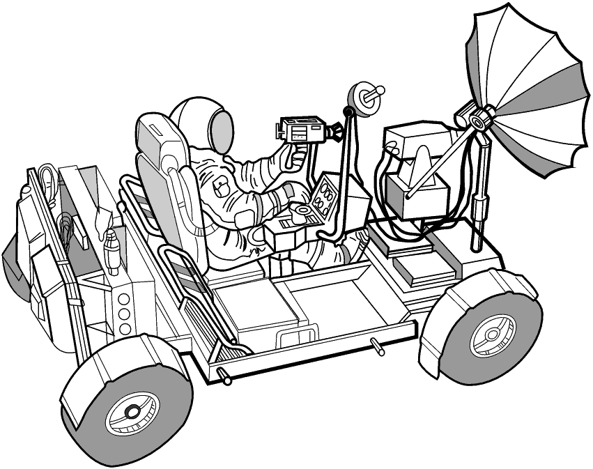 moon buggy clipart - photo #10