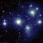 Pleiades star cluster