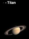 Saturn and Titan