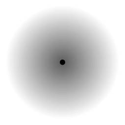 Concentric grey circles