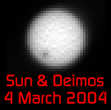 eclipse of the sun by Deimos
