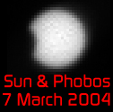 eclipse of the sun by Phobos